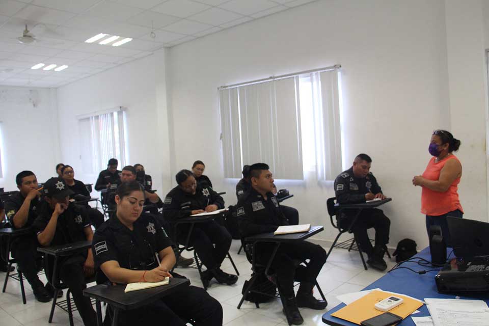 Capacitación Policial en Valladolid, Yucatán