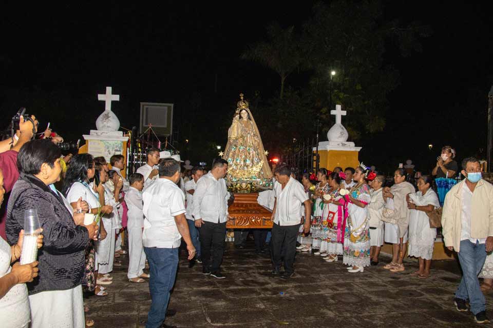 Inicial festejos religiosos en honor a la Virgen de la Candelaria