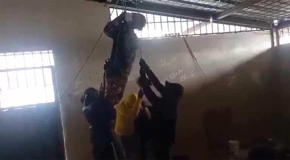 policias de Ecuador Ahorcados