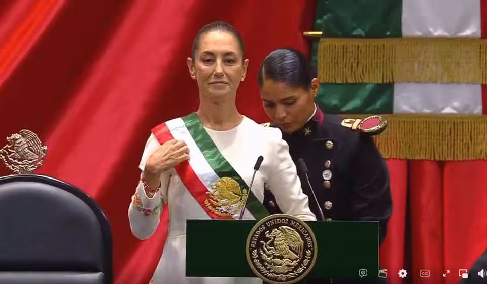 Toma de protesta de Claudia Sheinbaum Pardo, primera Presidenta de México