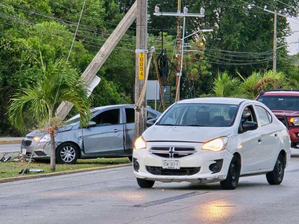 Tragedia en Cancún Accidente vial